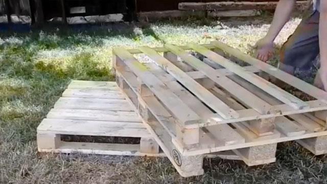 Ecco Come Realizzare Una Panchina Con Dei Pallet