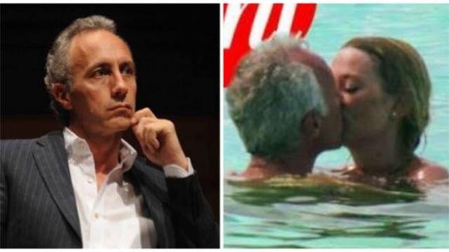 Marco Travaglio In Vacanza A Formentera Lontano Dalla Moglie Isabella Bacia L Attrice Giorgia Solari